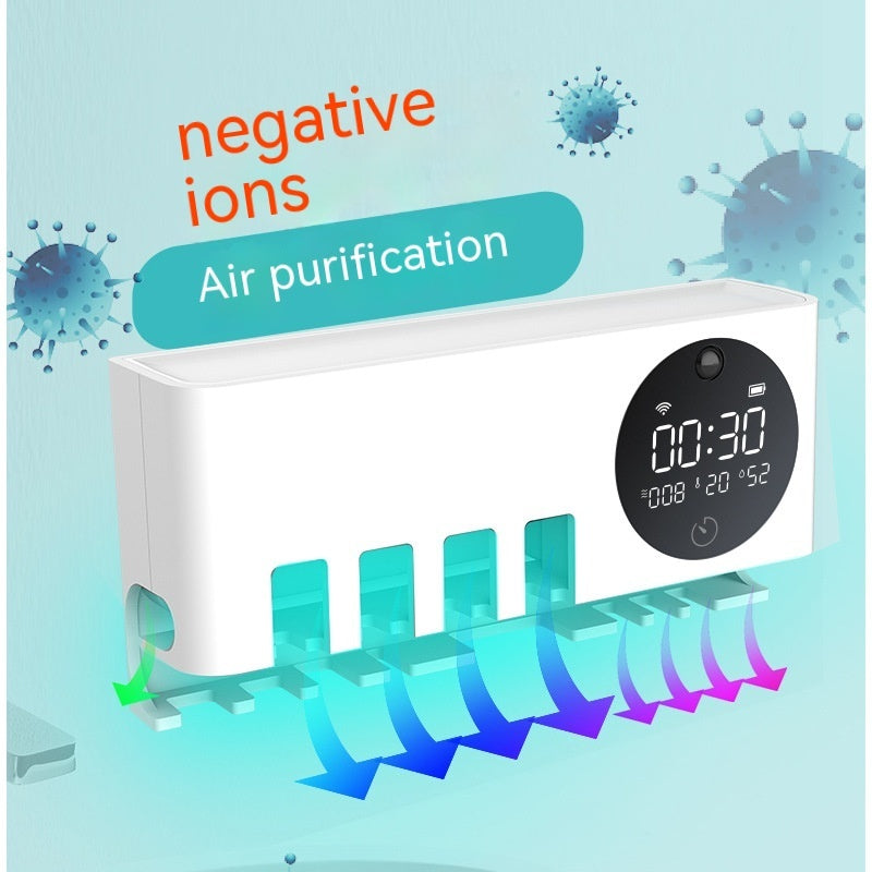 Ultraviolet Toothbrush Sterilizer Smart Toothbrush Holder Rack by null