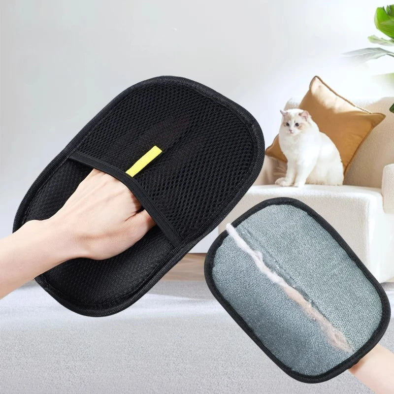 Pet Hair Remover Portable Washable Clothes Hair Dehairing Gloves Pet Cleaning Products Pet Accessories by Quickfindgoods