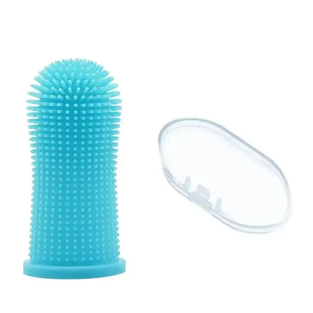 3/1pcs pet finger toothbrush Pet Products cat toothbrush for dog products teeth cleaning for small dogs cats clean teeth Puppy by Quickfindgoods