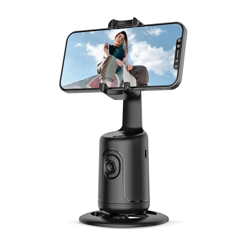 Auto Face Tracking Phone Holder 360° Rotation Motion