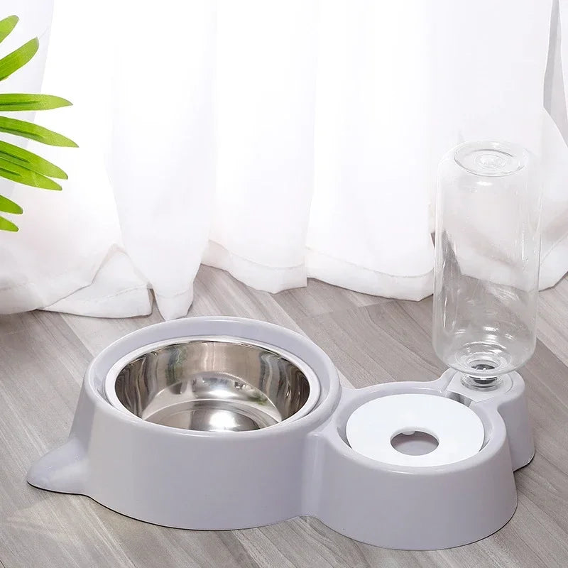 Automatic Pet Feeder & Water Bowl Set by Quickfindgoods