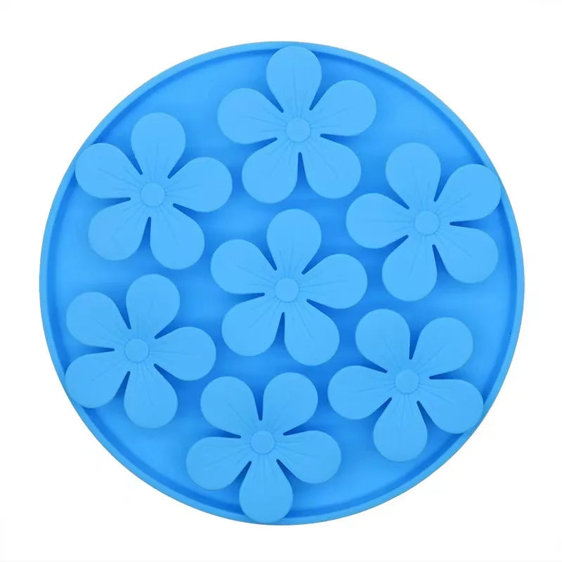 Pet Products Mat For Dogs Cats Slow Food Bowls With Suction Cup Feeding Food Silicone Lick Pad Dog Slow Feeders Treat Dispensing by Quickfindgoods