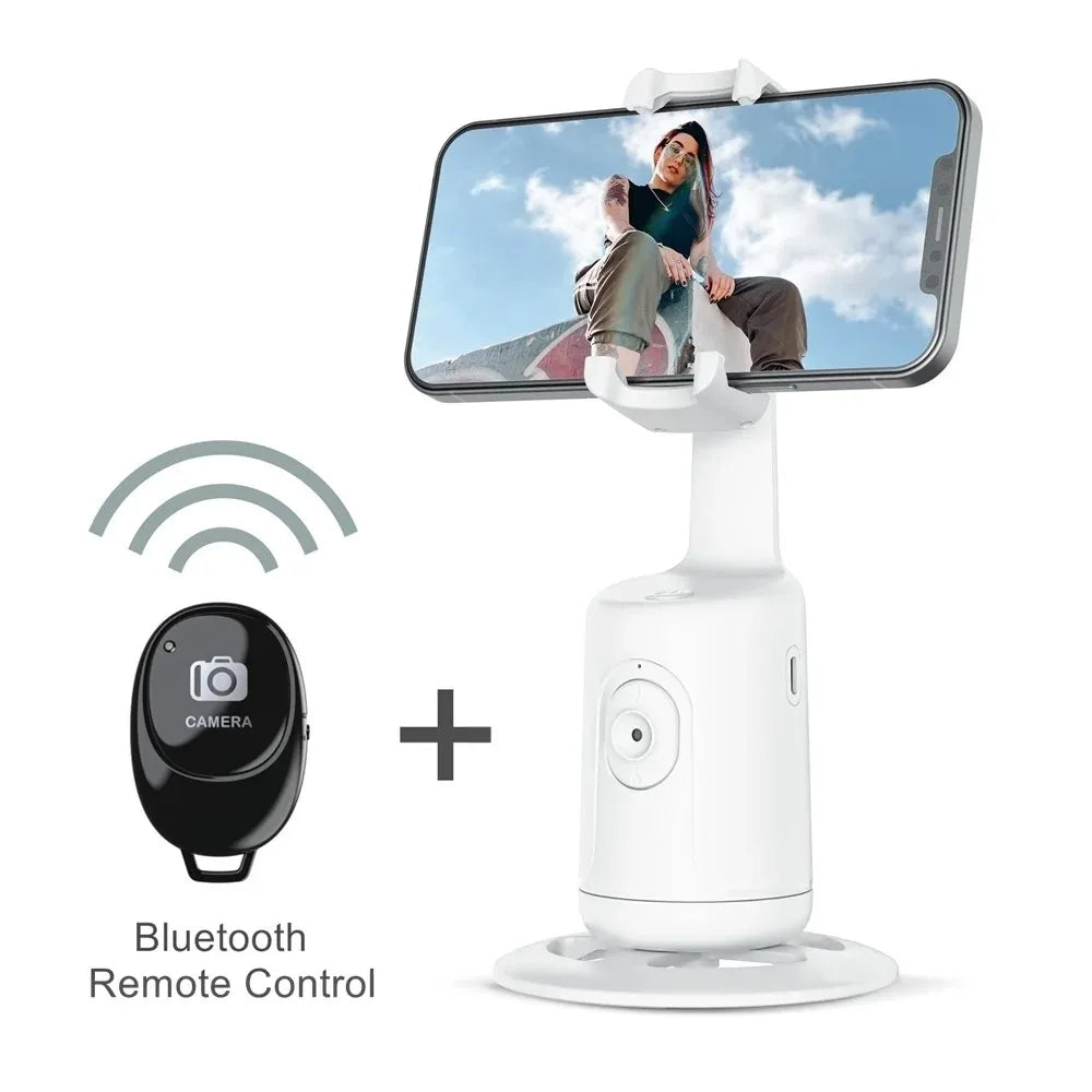 Auto Face Tracking Phone Holder 360° Rotation Motion