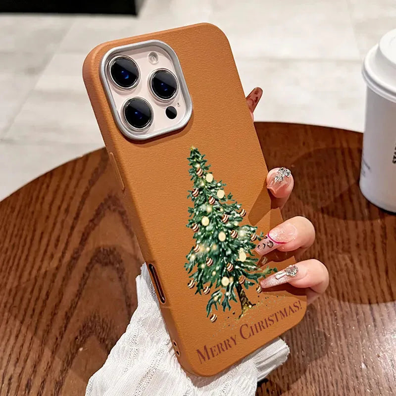 Christmas Tree Cartoon Cute Phone Case For iPhone 11 Cases iPhone 13 12 14 15 16 Pro Max 7 8 Plus X XS XR SE2 Shockproof Cover