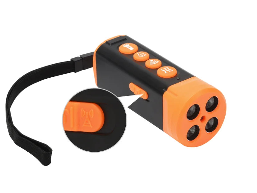 Self-defense Flashlight Security Lighting Products for Help Self-defense Ultrasonic Dog Repeller by Quickfindgoods