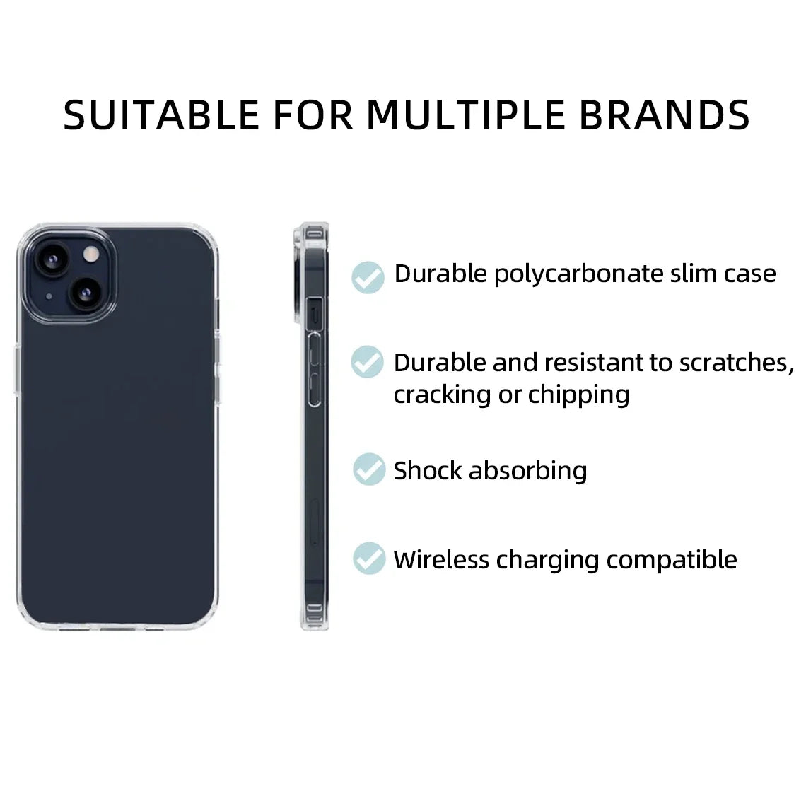 Customized transparent Soft Phone Case for iPhone 17 16 15 14 13 12 Pro Max Plus Soft Cover Personalized Design DIY Photo by Quickfindgoods