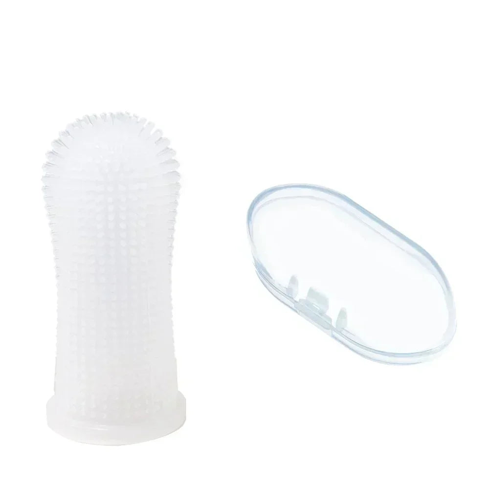 3/1pcs pet finger toothbrush Pet Products cat toothbrush for dog products teeth cleaning for small dogs cats clean teeth Puppy by Quickfindgoods