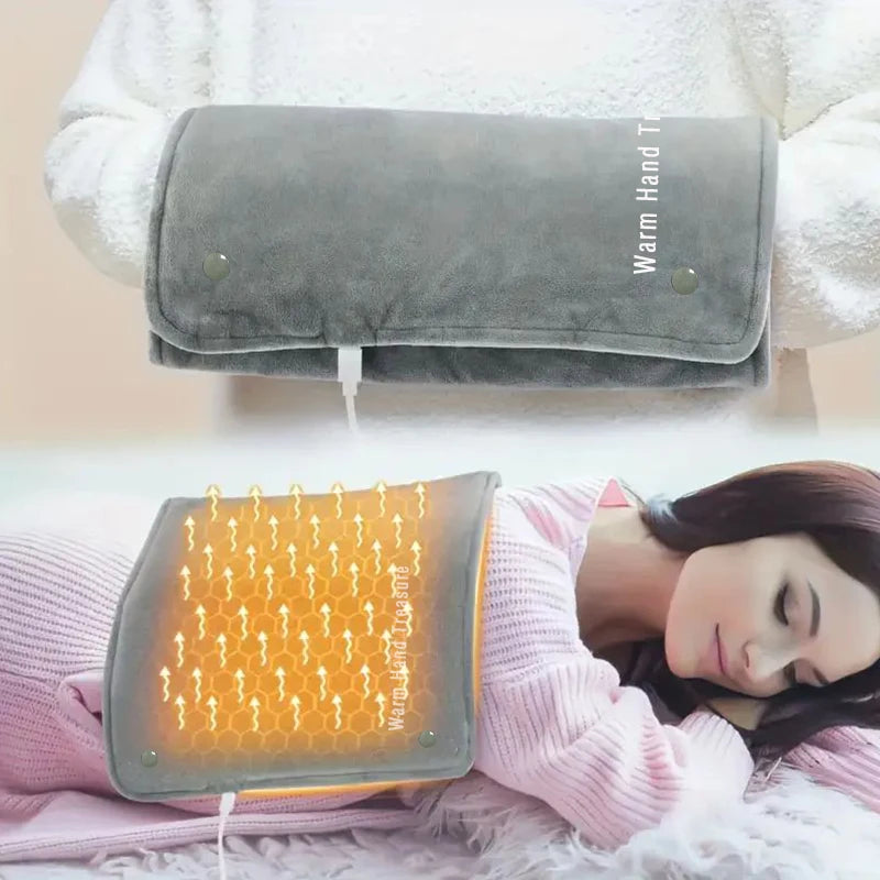 New Graphene Quick Heating Warming Pad with Adjustable Temperature and Timing USB Power Supply Office and Home Warming Handbags by Quickfindgoods