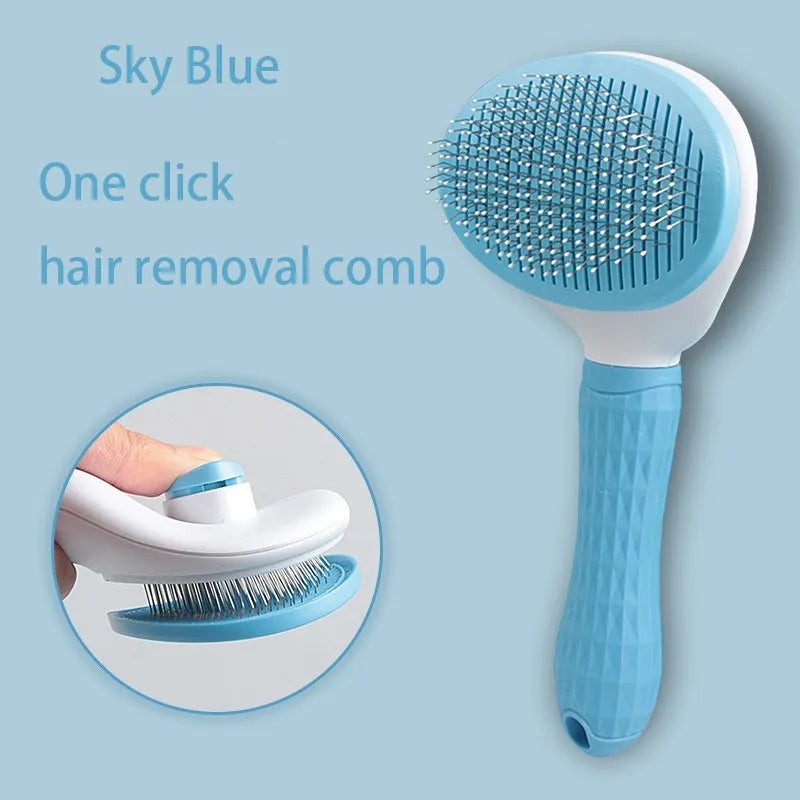 Pet Grooming Brush for Dogs & Cats by Quickfindgoods