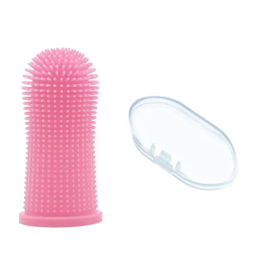 3/1pcs pet finger toothbrush Pet Products cat toothbrush for dog products teeth cleaning for small dogs cats clean teeth Puppy by Quickfindgoods