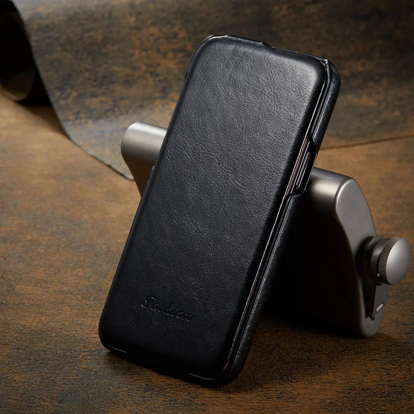 Business Leather Flip Cases For Iphone SE 7 8 13 12 11 14 15 Pro Vertical Classic Holder Phone Cover For Iphone 15Pro XS Max XR by Quickfindgoods