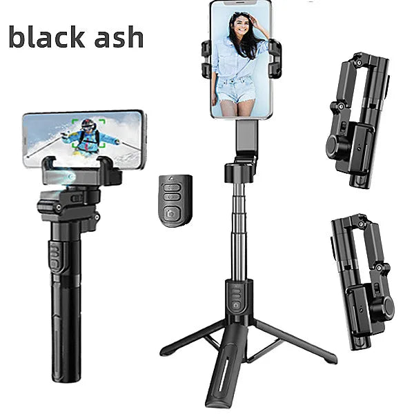 FANGTUOSI AI face tracking Tripod for Smartphone Stabilizer 360 Auto Rotation Follow with Remote Selfie tripod