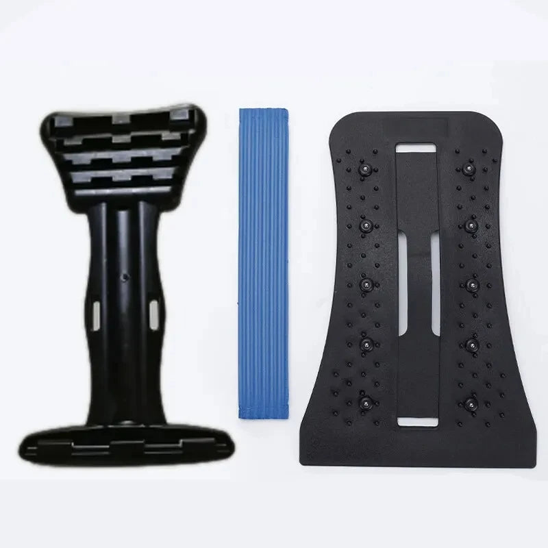 Multi-Level Back & Neck Stretcher - Adjustable Lumbar Support for Deep Stretch, Yoga-like Flexibility by Quickfindgoods