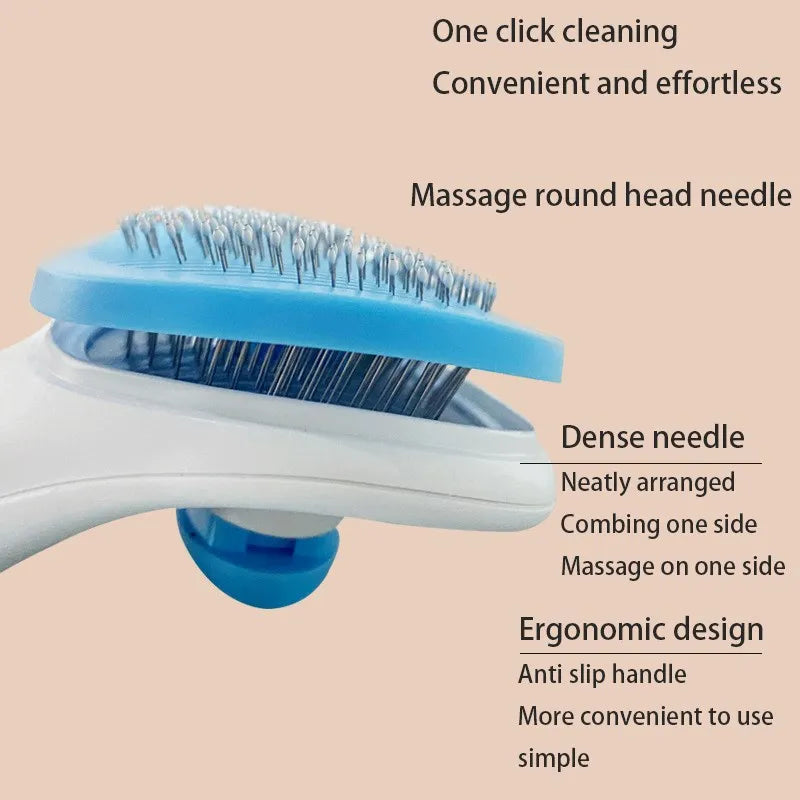 Pet Grooming Brush for Dogs & Cats by Quickfindgoods