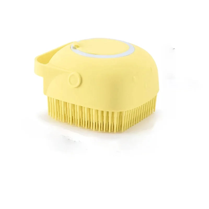 Bathroom Puppy Big Dog Cat Bath Massage Gloves Brush Soft Safety Silicone Pet Accessories for Dogs Cats Tools Mascotas Products by Quickfindgoods