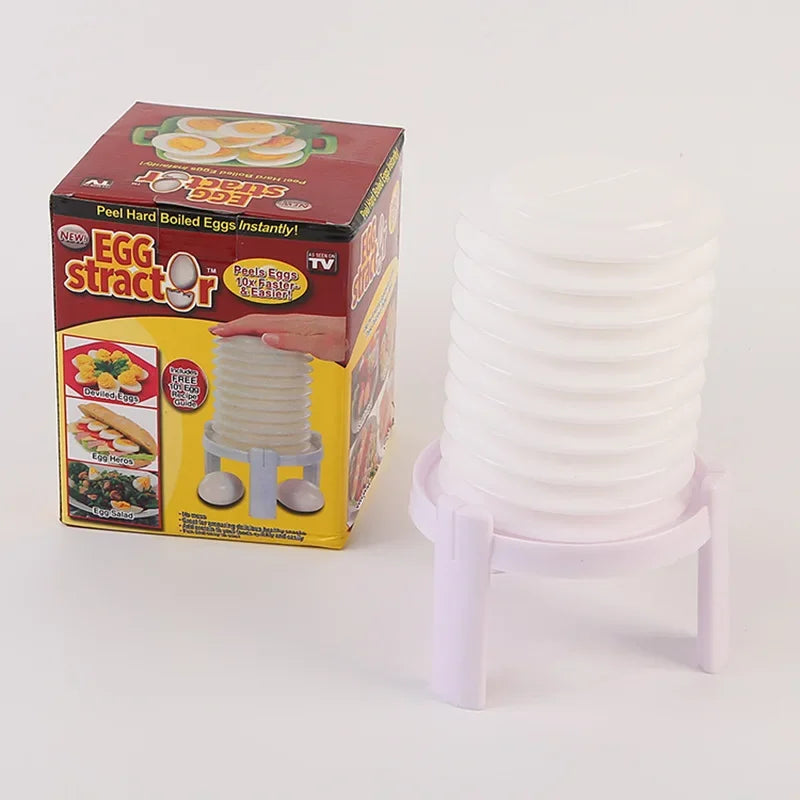 Creative Automatic Egg Peeler Kitchen Gadgets Sheller TV Products Kitchen Gadgets Household Shelling Artifact Cooking Gadgets by Quickfindgoods