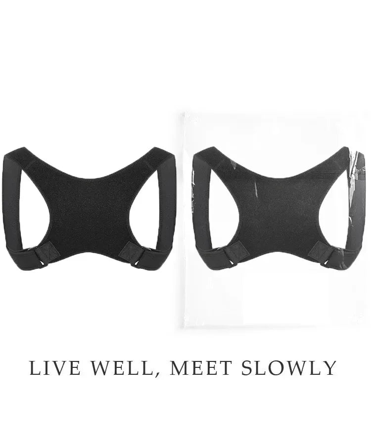 Posture Support Belt for Better Alignment - Lightweight Back Support for Sitting & Standing, Helps Maintain Upright Posture
