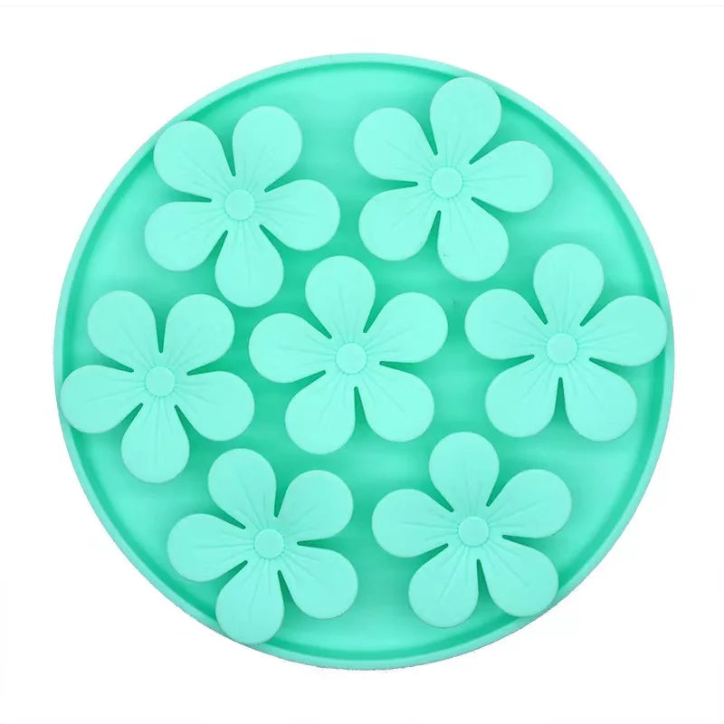 Pet Products Mat For Dogs Cats Slow Food Bowls With Suction Cup Feeding Food Silicone Lick Pad Dog Slow Feeders Treat Dispensing by Quickfindgoods