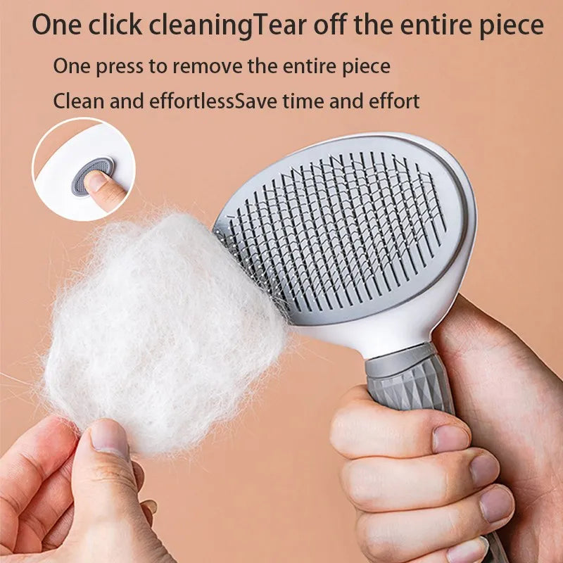 Pet Grooming Brush for Dogs & Cats by Quickfindgoods