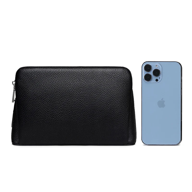 Man`s Fingerprint Lock Handbag Security Wallet by Quickfindgoods
