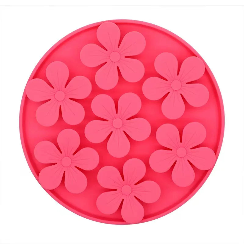 Pet Products Mat For Dogs Cats Slow Food Bowls With Suction Cup Feeding Food Silicone Lick Pad Dog Slow Feeders Treat Dispensing by Quickfindgoods