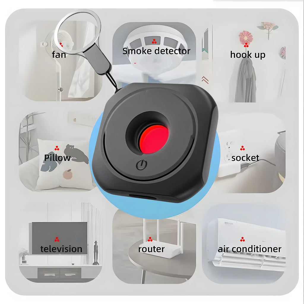 Hidden Camera Detector Mini Spy Camera Finder for Hotel Anti Peeping Device Anti Surveillance Inspection Travel Accessories