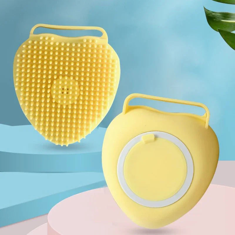 Bathroom Puppy Big Dog Cat Bath Massage Gloves Brush Soft Safety Silicone Pet Accessories for Dogs Cats Tools Mascotas Products by Quickfindgoods