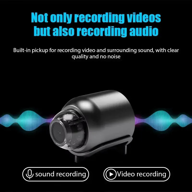 Mini X5 Camera Wireless 1080P Surveillance Security Video Cam Night Vision Motion Detect Camcorder Mini Cam Monitor Smart Home by Quickfindgoods