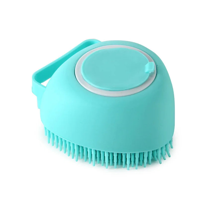 Bathroom Puppy Big Dog Cat Bath Massage Gloves Brush Soft Safety Silicone Pet Accessories for Dogs Cats Tools Mascotas Products by Quickfindgoods