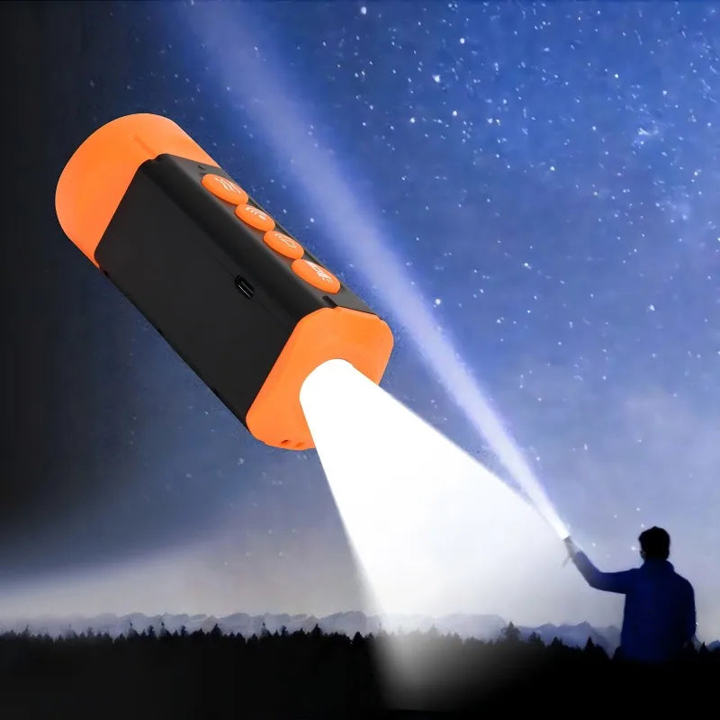 Self-defense Flashlight Security Lighting Products for Help Self-defense Ultrasonic Dog Repeller by Quickfindgoods