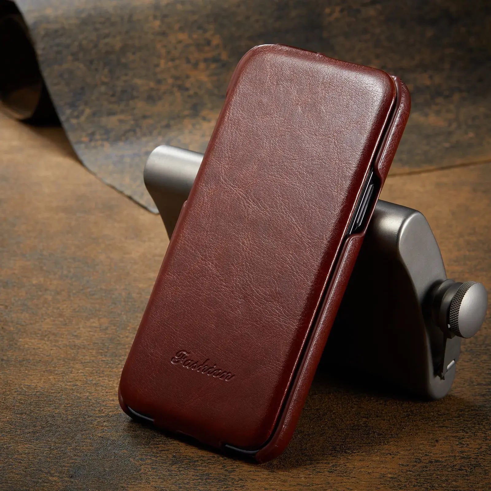 Business Leather Flip Cases For Iphone SE 7 8 13 12 11 14 15 Pro Vertical Classic Holder Phone Cover For Iphone 15Pro XS Max XR by Quickfindgoods