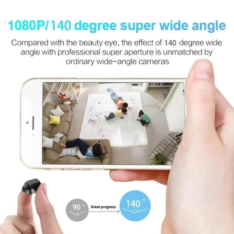 Mini X5 Camera Wireless 1080P Surveillance Security Video Cam Night Vision Motion Detect Camcorder Mini Cam Monitor Smart Home by Quickfindgoods