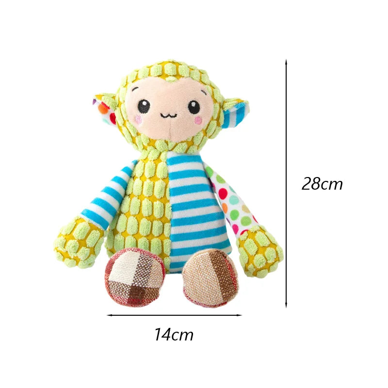 Cute Animals Plush Pet Toys for Small Dogs Squeaky Puppy Dog Chew Toy Clean Teeth mascotas Accessories Stuffed Shih Tzu Products by Quickfindgoods