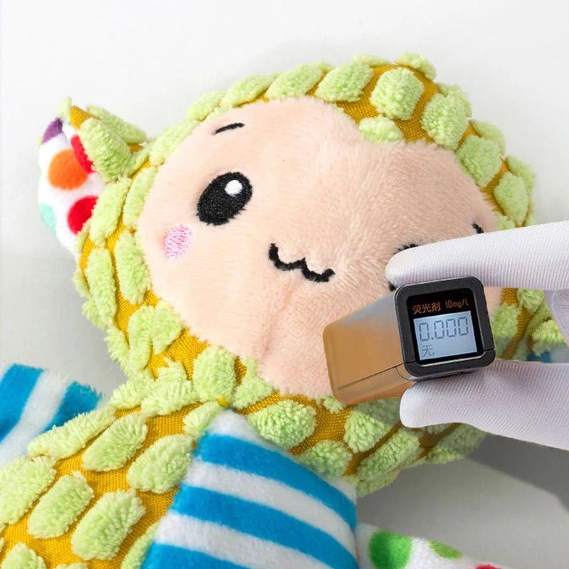 Pet Plush Toy Cat Dog Puzzle Toy Cute Animals Bite Resistant Interactive Squeaky Pet Dog Teeth Cleaning Chew Toy Pet Supplies by Quickfindgoods