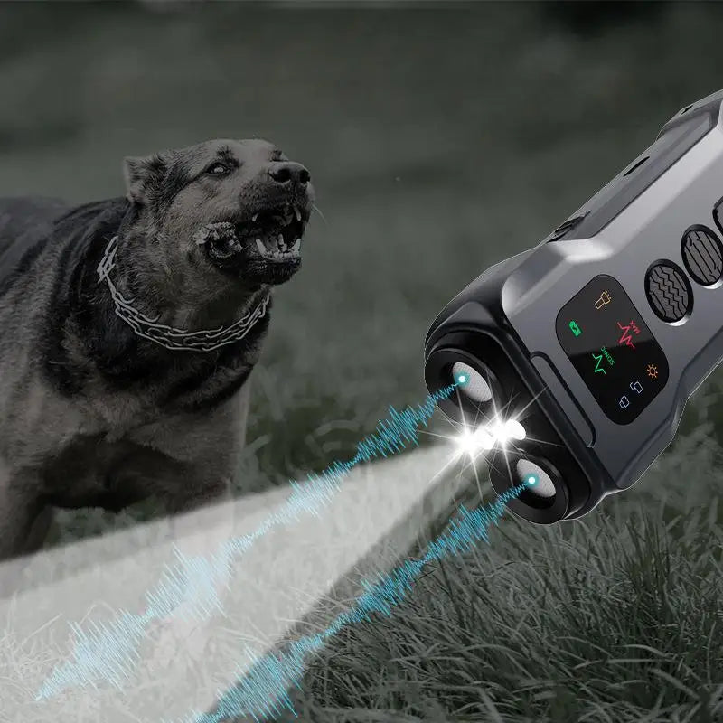Self-defense Flashlight Security Lighting Products for Help Self-defense Ultrasonic Dog Repeller by Quickfindgoods