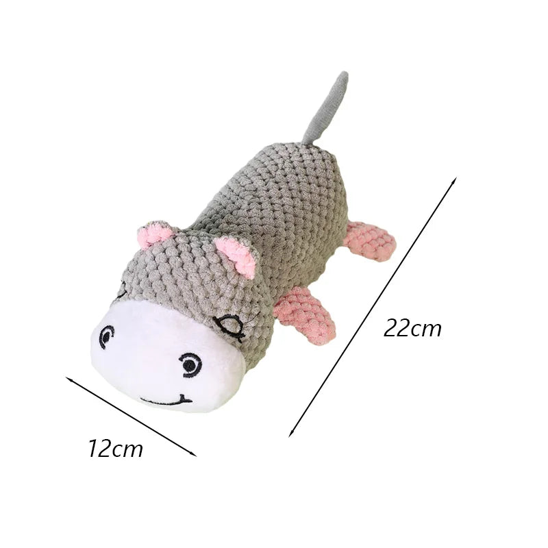 Cute Animals Plush Pet Toys for Small Dogs Squeaky Puppy Dog Chew Toy Clean Teeth mascotas Accessories Stuffed Shih Tzu Products by Quickfindgoods