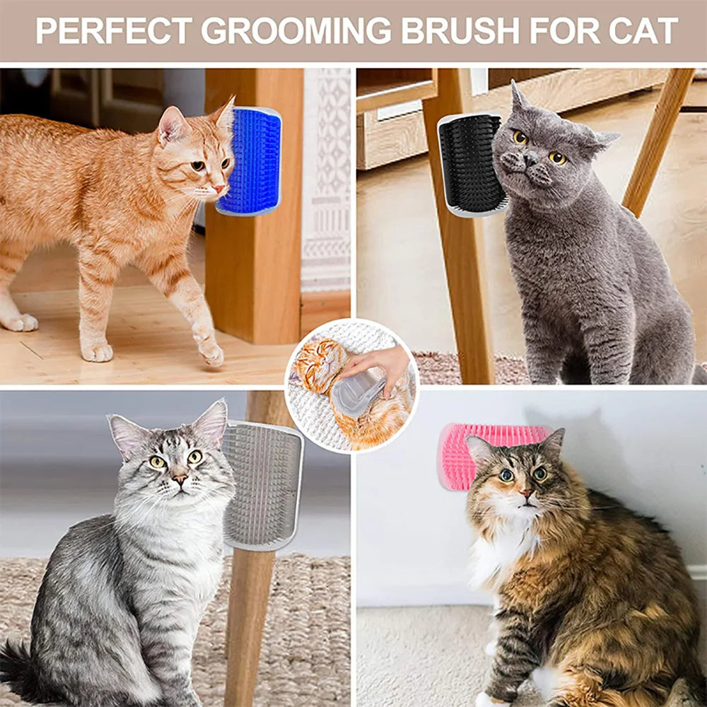 Best-selling Item Massager for Cats PP Material Pets Goods Brush Remove Hair Comb Grooming Table Dogs Care Royal by Quickfindgoods