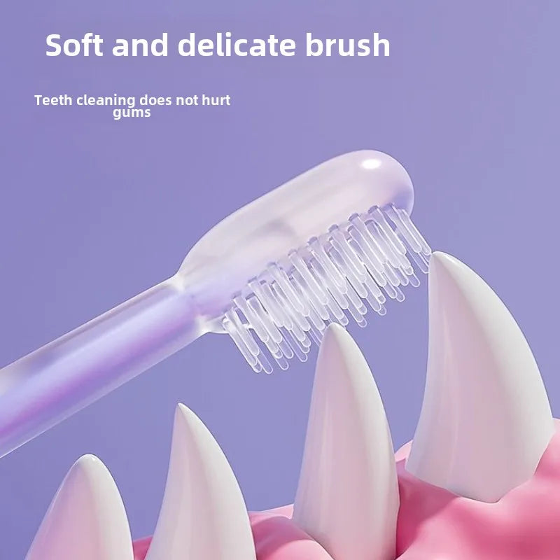 Pet Silicone Toothbrush and Toothpaste Set Teeth Cleaning for Cats and Dogs Pet Teeth Oral Cleaning Pet Products Supplies by Quickfindgoods