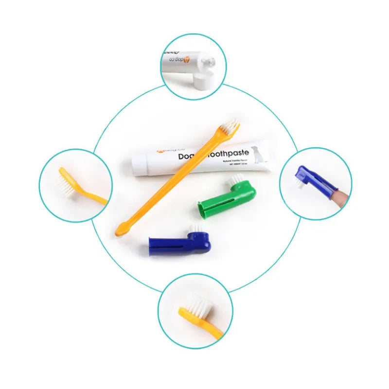 Pet Tooth Care Set – Dogs & Cats by Quickfindgoods