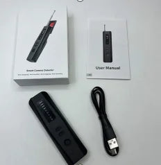 Hidden Camera Detector Anti-Spy Car GPS Tracker Listening Device Bug RF Wireless All Signal Scanner Gadget Security Protection