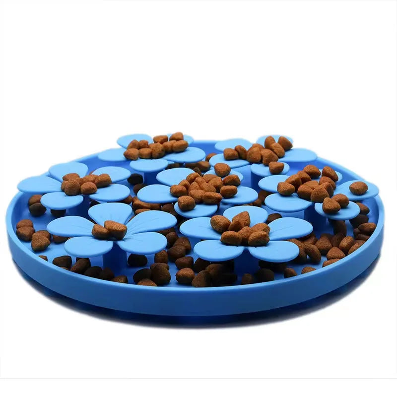 Pet Products Mat For Dogs Cats Slow Food Bowls With Suction Cup Feeding Food Silicone Lick Pad Dog Slow Feeders Treat Dispensing by Quickfindgoods