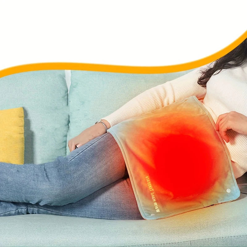 New Graphene Quick Heating Warming Pad with Adjustable Temperature and Timing USB Power Supply Office and Home Warming Handbags by Quickfindgoods