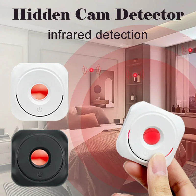 Hidden Camera Detector Mini Spy Camera Finder for Hotel Anti Peeping Device Anti Surveillance Inspection Travel Accessories
