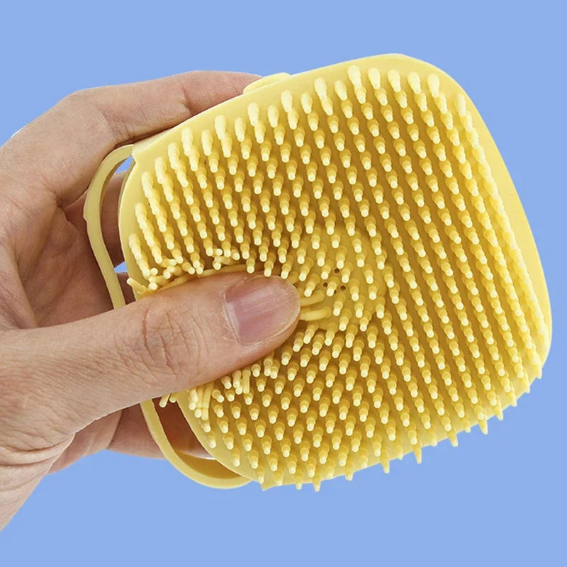 Bathroom Puppy Big Dog Cat Bath Massage Gloves Brush Soft Safety Silicone Pet Accessories for Dogs Cats Tools Mascotas Products by Quickfindgoods