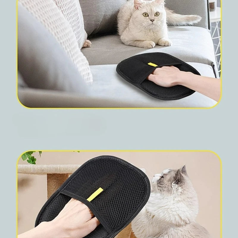 Pet Hair Remover Portable Washable Clothes Hair Dehairing Gloves Pet Cleaning Products Pet Accessories by Quickfindgoods