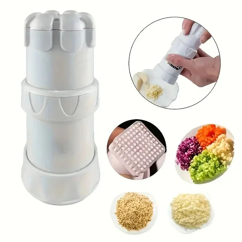 Multifunctional Garlic Cutter Garlic Press Kitchen Gadgets Garlic Press Kitchen Gadgets and Accessories Vegetable Cutter by Quickfindgoods