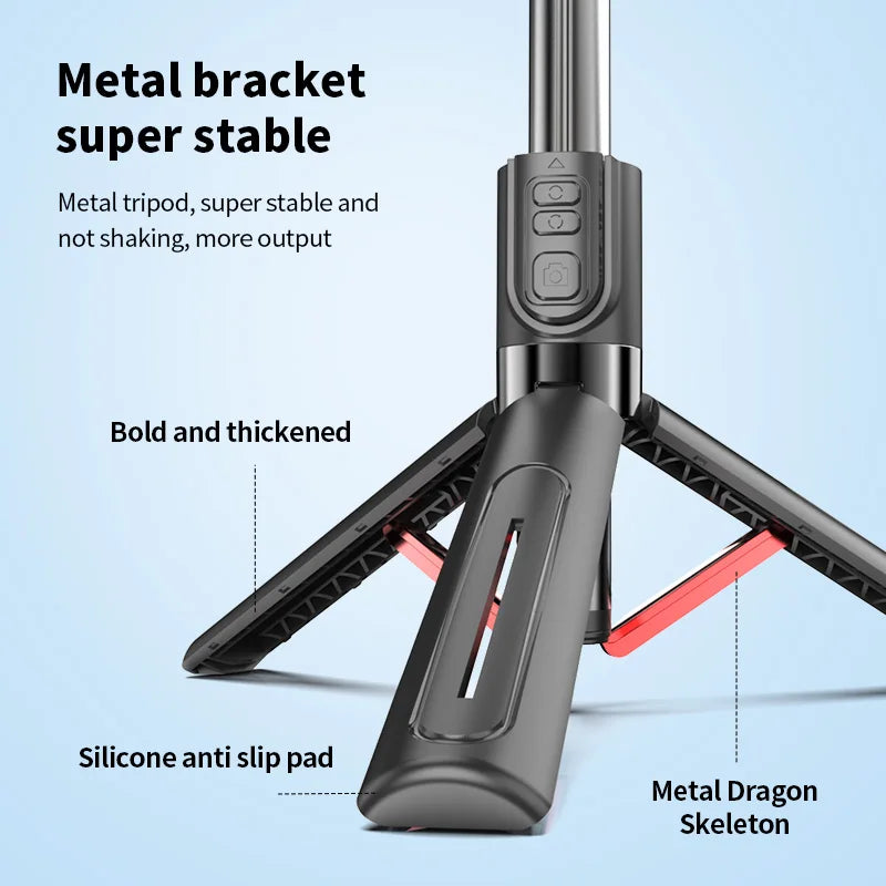 FANGTUOSI AI face tracking Tripod for Smartphone Stabilizer 360 Auto Rotation Follow with Remote Selfie tripod