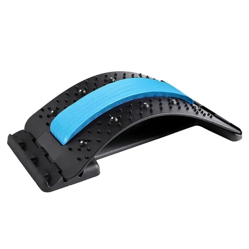 Multi-Level Back & Neck Stretcher - Adjustable Lumbar Support for Deep Stretch, Yoga-like Flexibility by Quickfindgoods