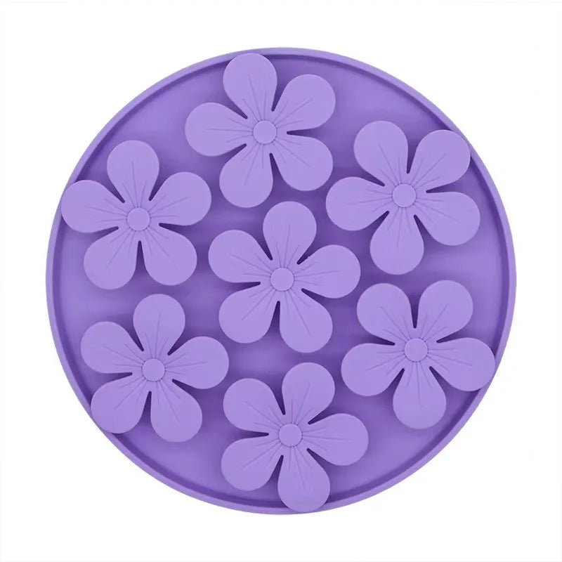 Pet Products Mat For Dogs Cats Slow Food Bowls With Suction Cup Feeding Food Silicone Lick Pad Dog Slow Feeders Treat Dispensing by Quickfindgoods