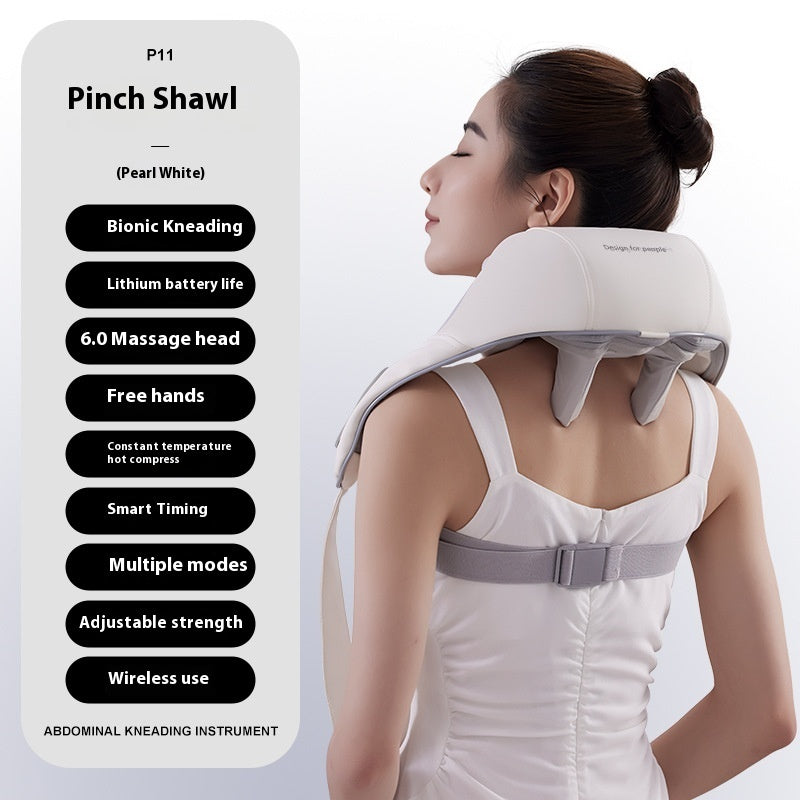 Oblique Muscle Shoulder And Neck Massager Clip Kneading Electric by null